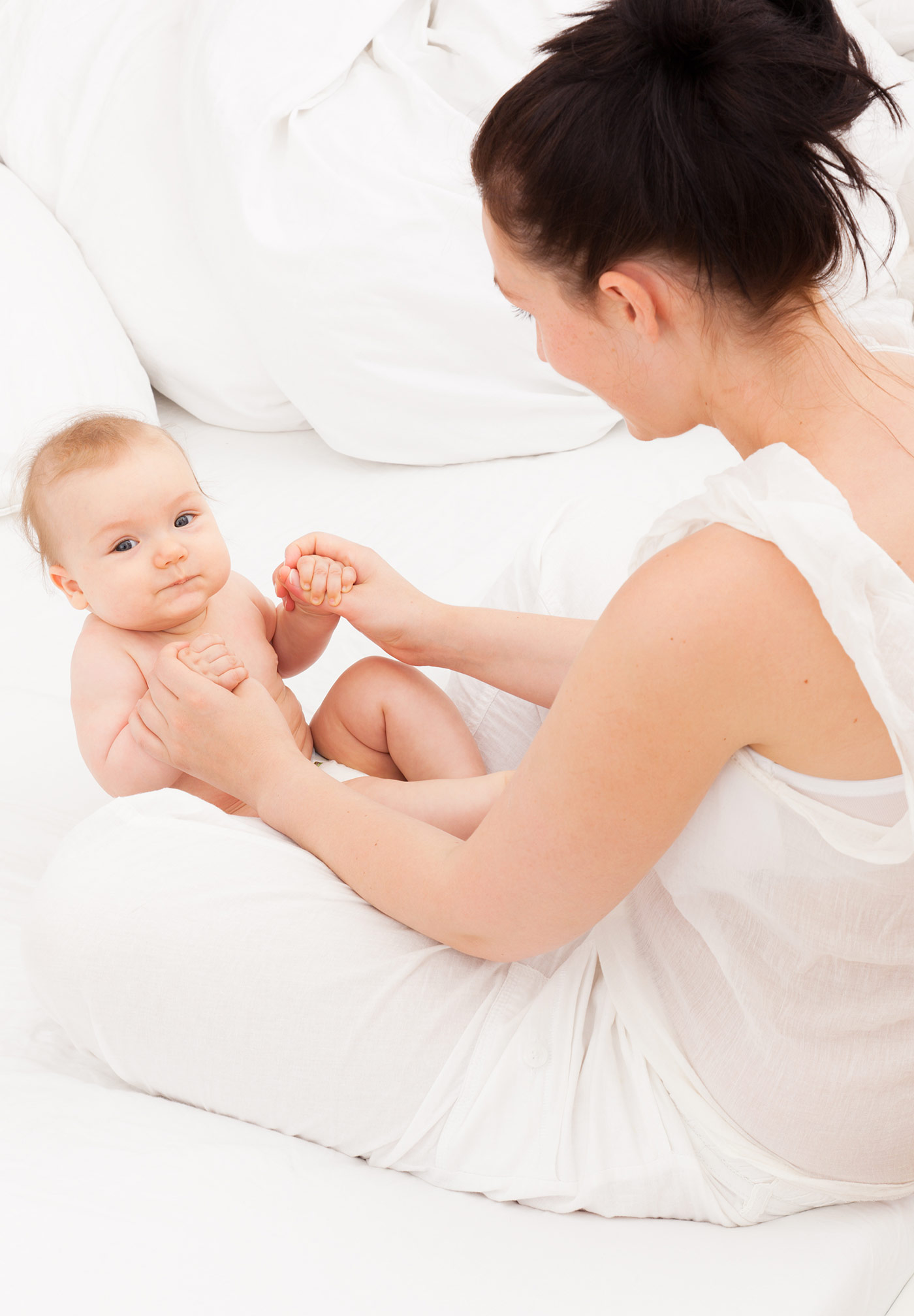 Babymassage Ablauf -- Babys richtig massieren
