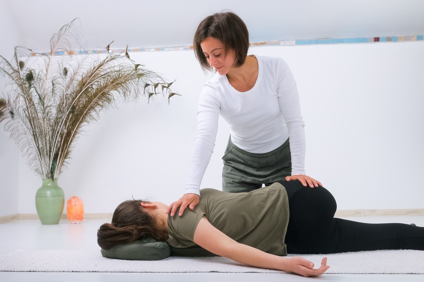 Shiatsu Anwendung