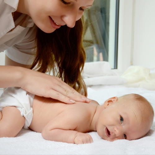 Baby Massage Anleitung